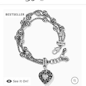 Brighton heart bracelet